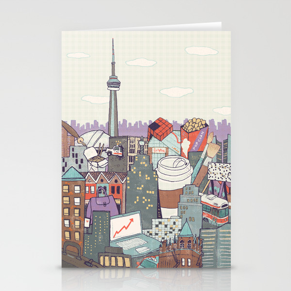Toronto Stationery Cards By Rossisart Society6 With point2, you can easily browse through toronto, on single family homes for sale, townhomes, condos and commercial properties, and quickly get a general perspective of the real estate prices. society6