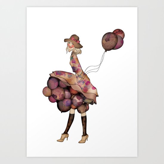 Le Ballon // Birthday II Art Print