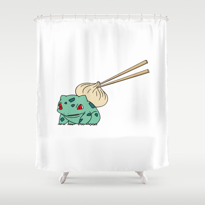 Bao-Basaur Shower Curtain