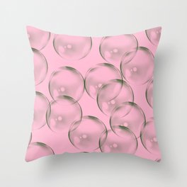 Bubbles Throw Pillow