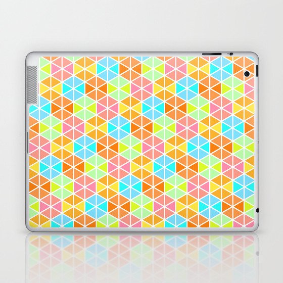 Hexagon Pattern Three Laptop & iPad Skin