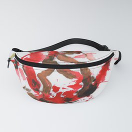 red fighters Fanny Pack | Oil, Drawing, Bjj, Wrestling, Combat, Fighting, Karate, Ink Pen, Ufc, Mma 