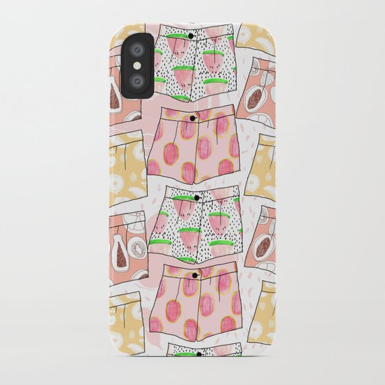 Fruity Pants Pattern iPhone Case