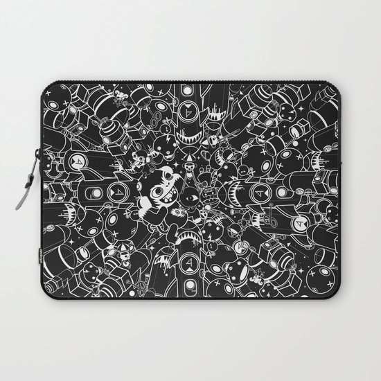 For Good For Evil Laptop Sleeve