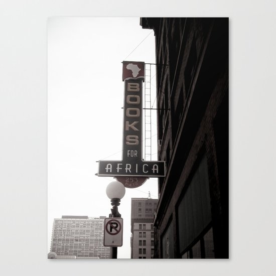 The City She Loves Me Canvas Print