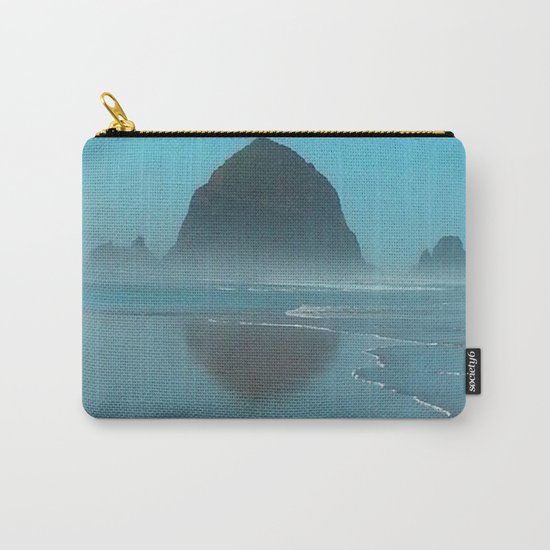 Haystack Rock, Cannon Beach Oregon Carry-All Pouch