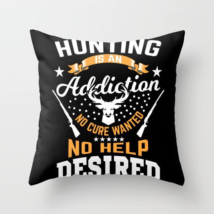 Hunting throw pillows top