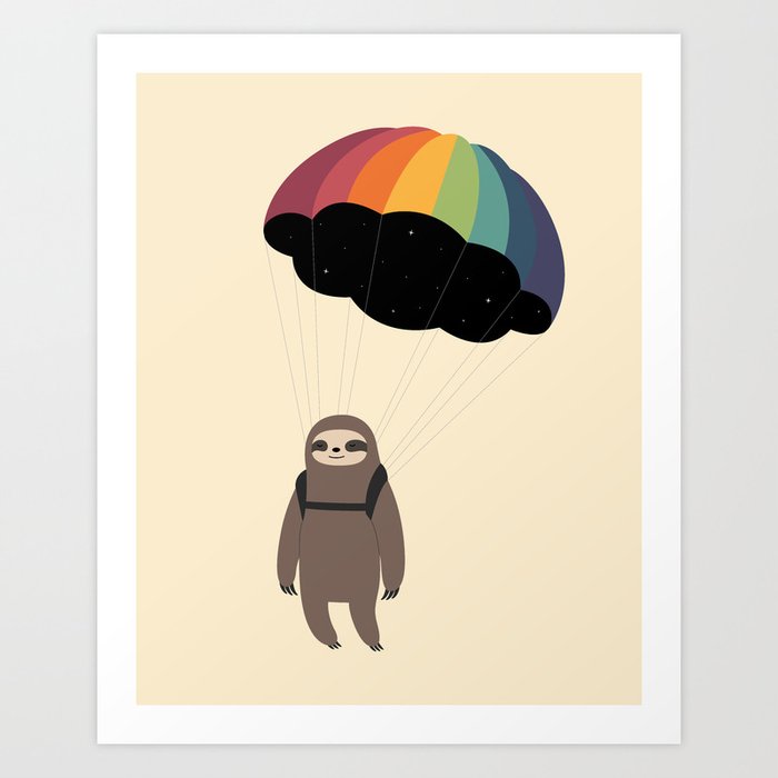 Life Is Better In The Sky Art Print