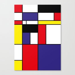 De Stijl Canvas Print