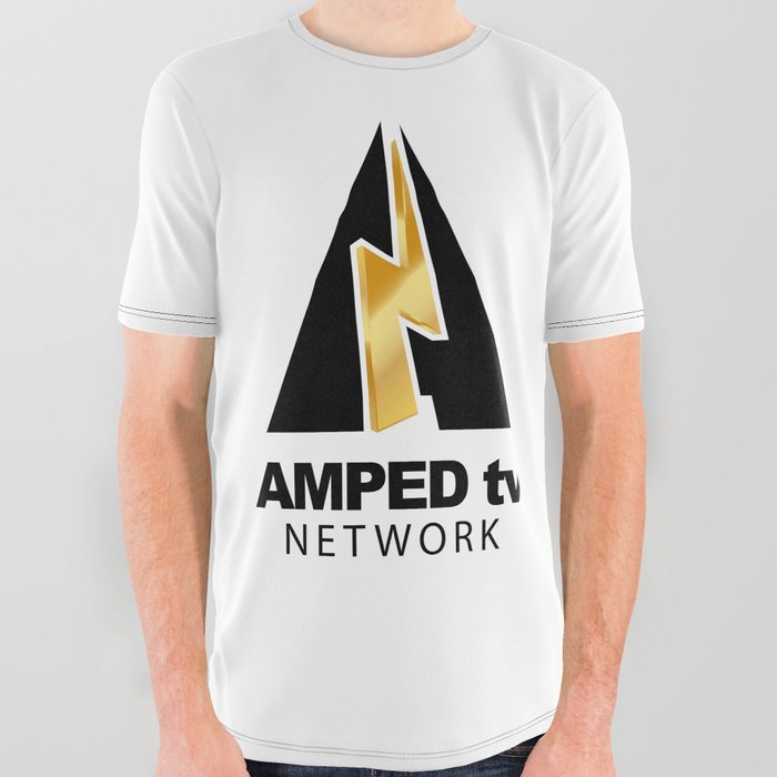 AMPEDtv All Over Graphic Tee
