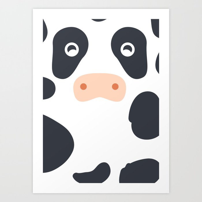 Cow Cow Art Print
