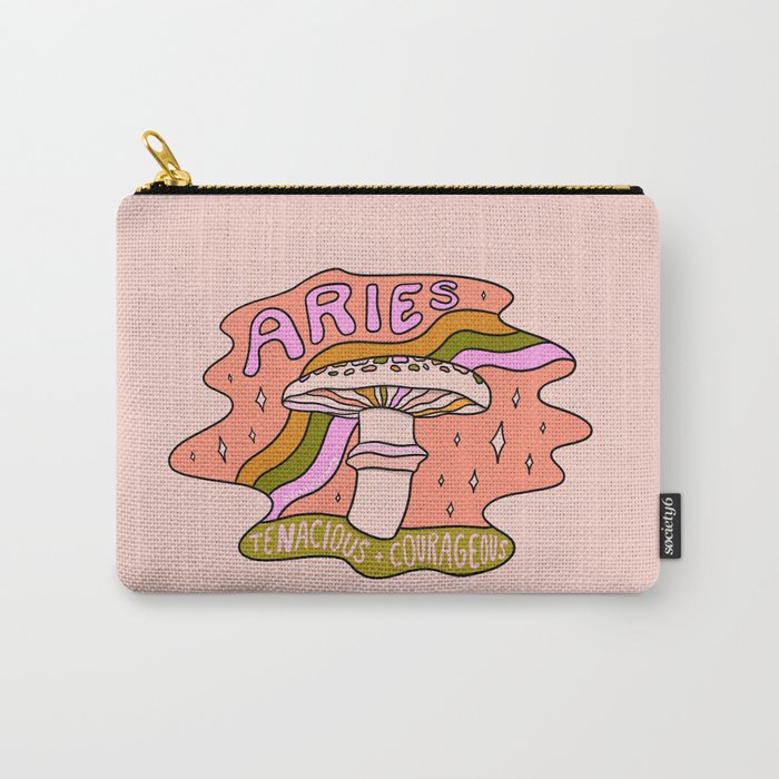Aries Mushroom Carry-All Pouch