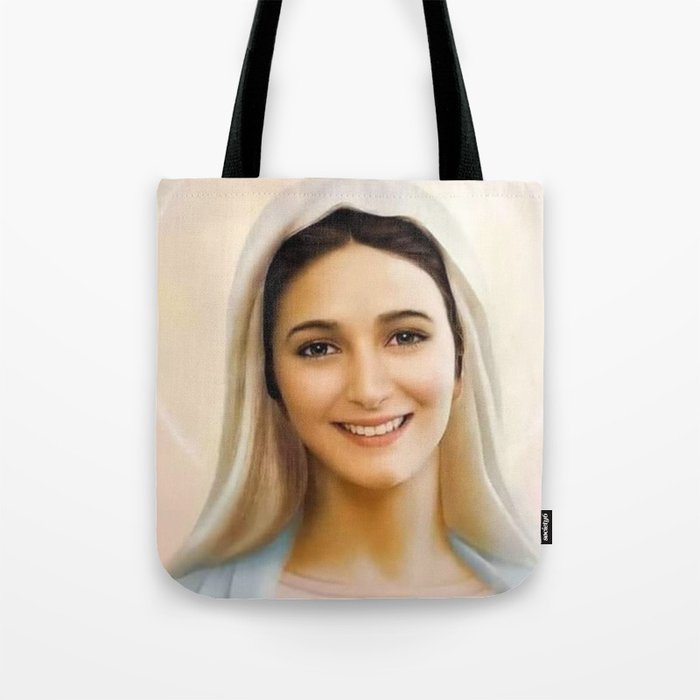 Our Lady of Medjugorje, Virgin Mary, Majka Božja, Madonna di Medjugorje Tote Bag