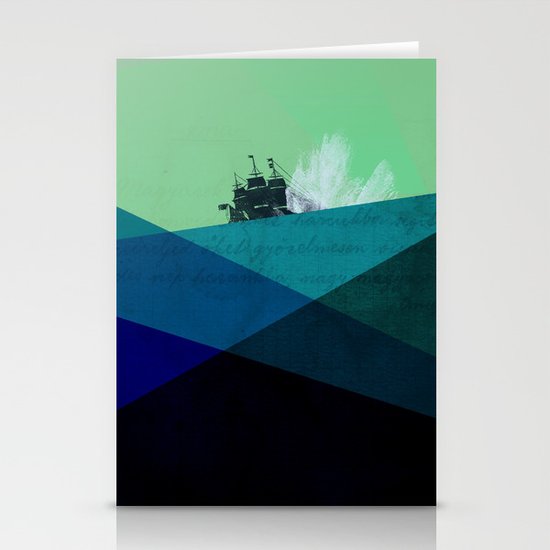 Rough Seas Stationery Cards