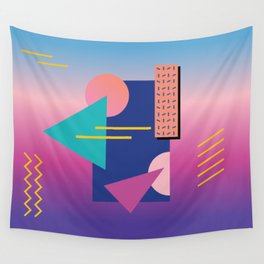 Memphis pattern 79 - 80s / 90s Retro Wall Tapestry