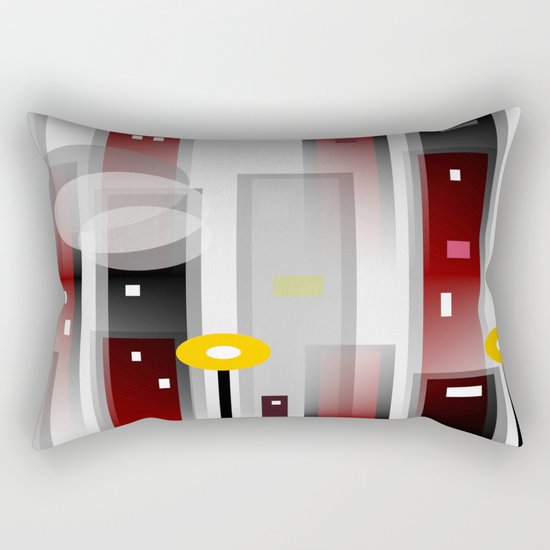 Moving On Up Rectangular Pillow