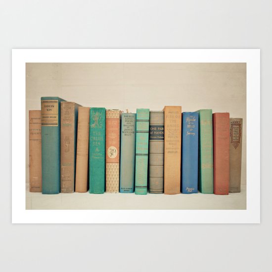 Literary Gems I Art Print