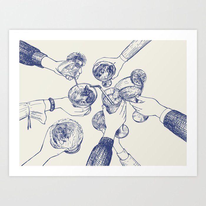 Vintage Art Prints, Framed & Recessed | Society6