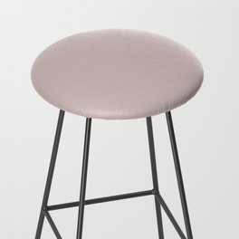 Pastel Pink Purple Solid Color Pairs PPG Just Gorgeous PPG1047-3 - All One Single Shade Hue Colour Bar Stool