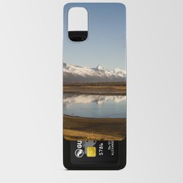 Argentina Photography - Lake Reflecting The Surrounding Mountains Android Card Case