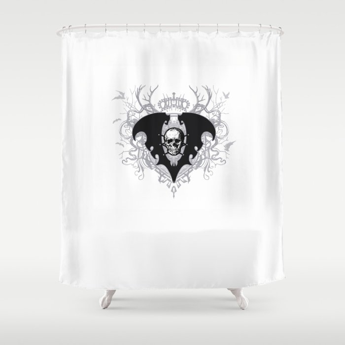 The Lair of Voltaire Crest - Winter Palace Shower Curtain