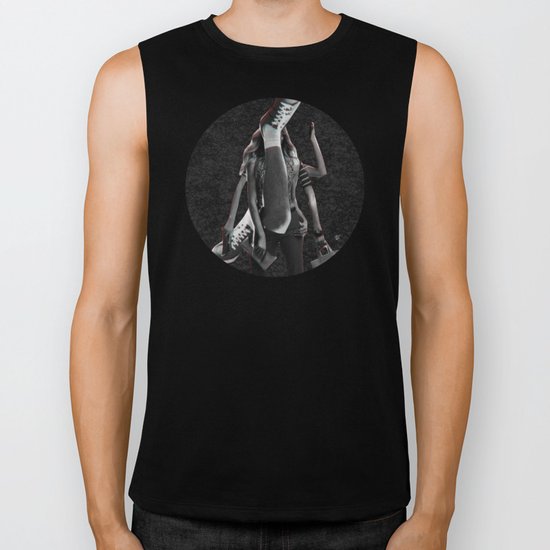 Build a Woman - Cut and Glue · Dizzy Miss Lizzy · Night · Crop Circle Biker Tank