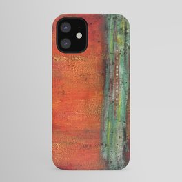 Abstract Copper iPhone Case