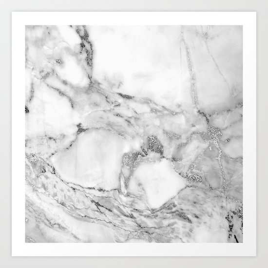 Marble Art Print