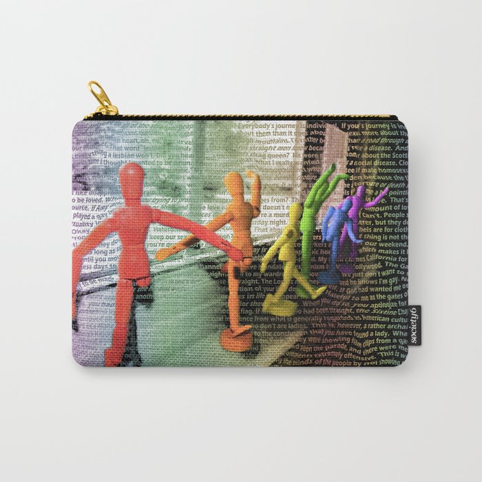 Gay Pride: Self Discovery Carry-All Pouch