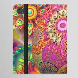 Psychedelic Cosmic Egg iPad Folio Case