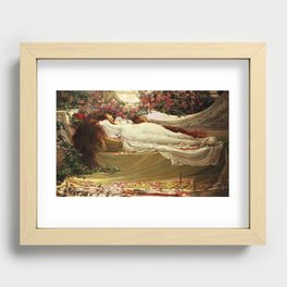 “Persephone in Repose” by John William Waterhouse 1879 Recessed Framed Print