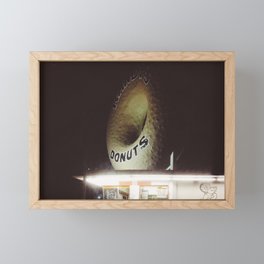 Lifesize Donut Framed Mini Art Print