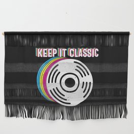 Keep It Classic Retro Vinyl Record Wall Hanging