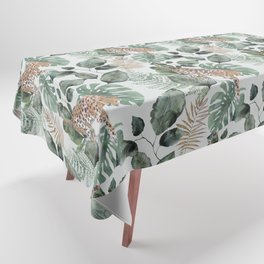 Leopard Jungle Pattern Tablecloth