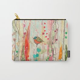 this strange feeling of liberty Carry-All Pouch | Animal, Abstract, Nature, Painting 