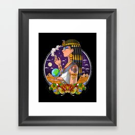 Ancient Egyptian Queen Cleopatra Framed Art Print