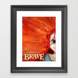 Brave: Merida Framed Art Print