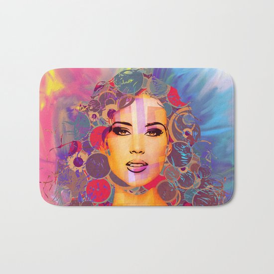 Mimicry, face Bath Mat