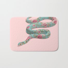 FLORAL SNAKE Bath Mat