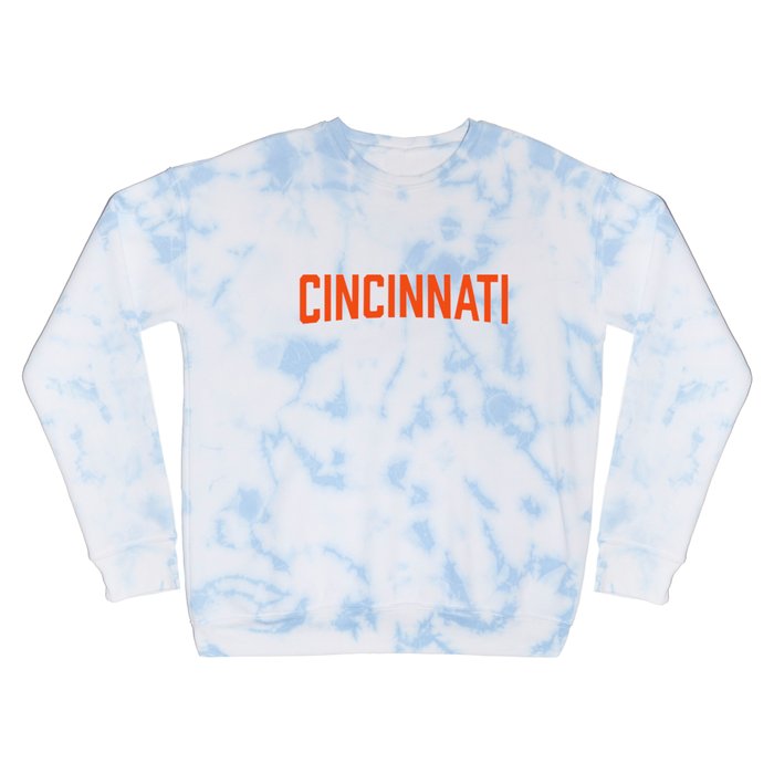 Cincinnati - Orange Crewneck Sweatshirt