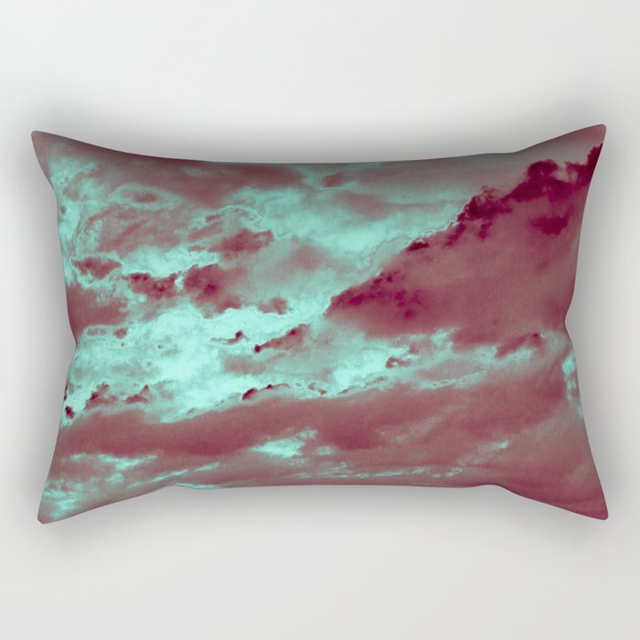294 – Liquid Crystal Sky Rectangular Pillow