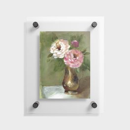 The Brass Pitcher Floating Acrylic Print