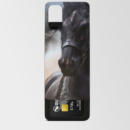 Majestic Black Stallion 1 Android Card Case