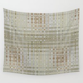 Colour Through Pattern Off Whites Wall Tapestry