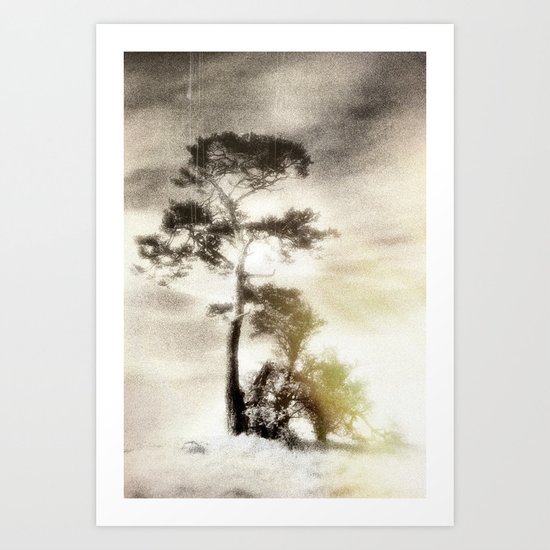 Deadly silence... Art Print