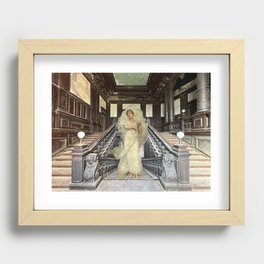 Ghost Bride Recessed Framed Print