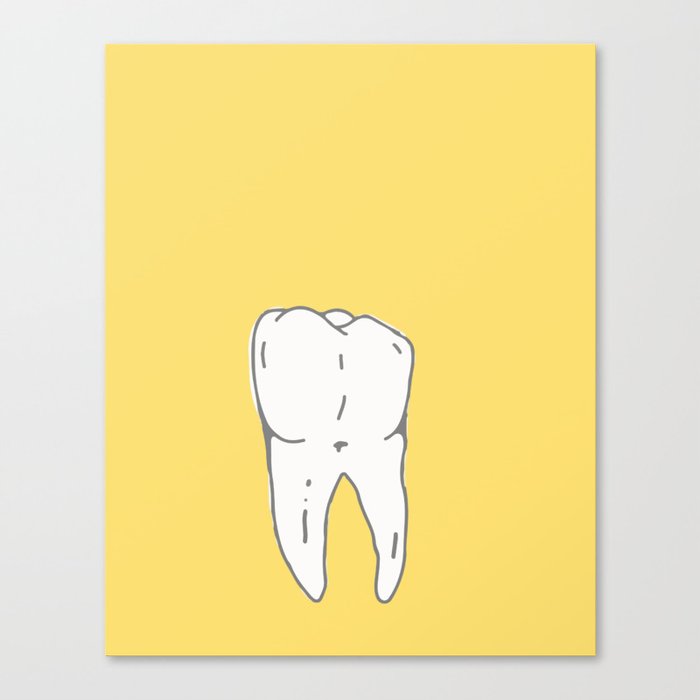 A Molar Leinwanddruck A Molar Leinwanddruck