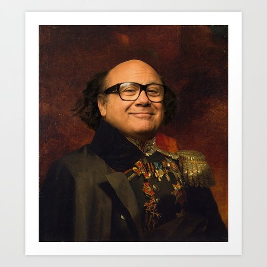 Danny Devito Classical Regal General Painting Art Print By