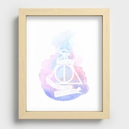 Hallows watercolors Recessed Framed Print