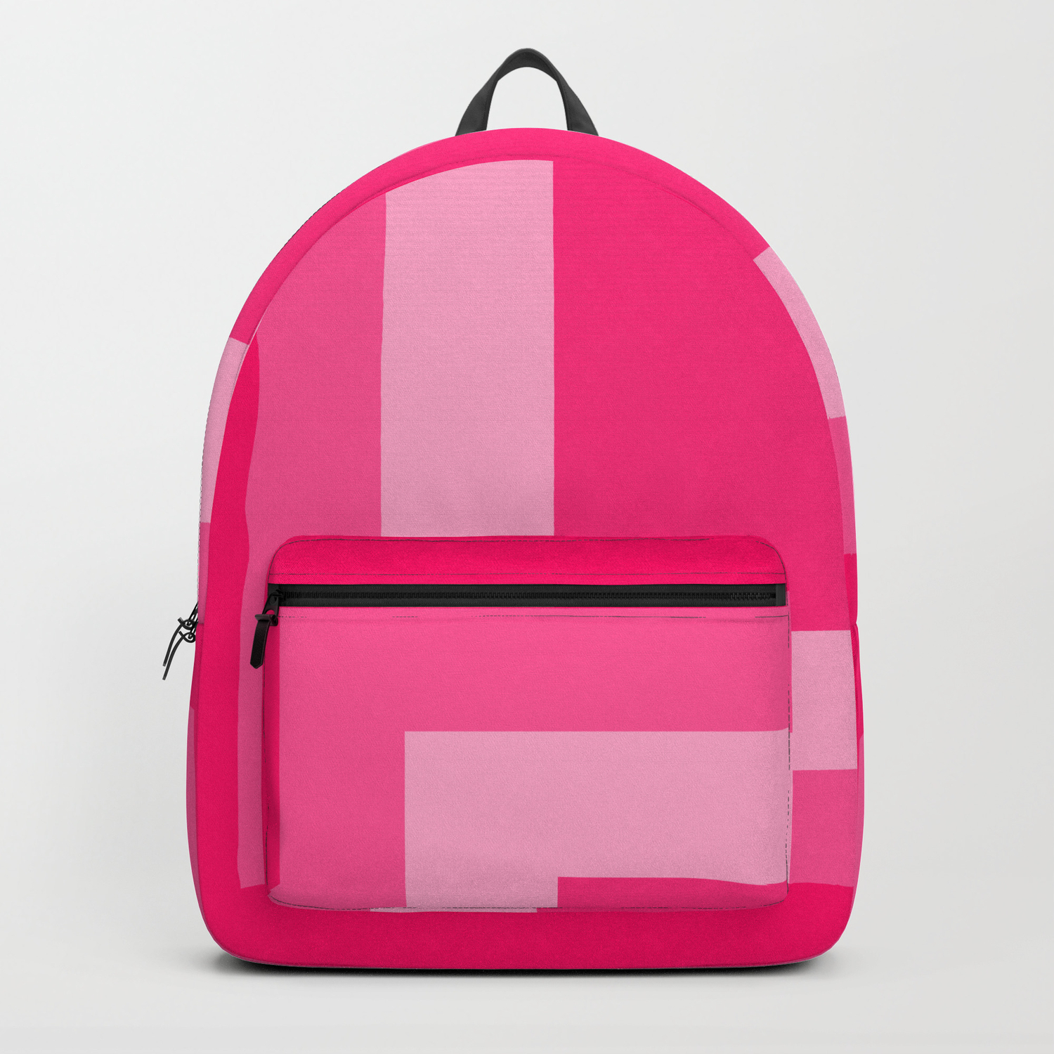 pink square backpack